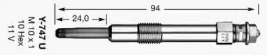 Свеча накаливания NGK 4951